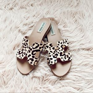 Steve Madden Leopard Print Sandals